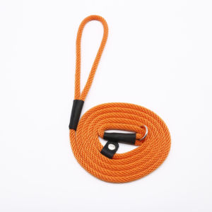 Muker Custom P-Shaped Nylon <b>Dog</b> Training Tape <b>Leash</b> Solid Hot Selling Multifunctional Pet <b>Leash</b> Adjustable Made of Polyester - Product Image 2