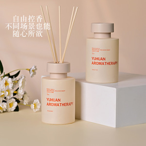 Yuhuan Aromatherapy Reed Diffuser 150Ml Matte Finish Cylindrical Indoor Air Freshener - Product Image 1