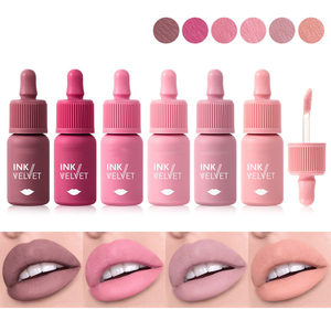 Lápiz <span class=keywords><strong>Labial</strong></span> Líquido Mate de Terciopelo en 6 Colores, Resistente al Agua, de Larga Duración, Tinta de Terciopelo, Brillo <span class=keywords><strong>Labial</strong></span> Líquido, No se Transfiere, Tono Nude - Product Image 4
