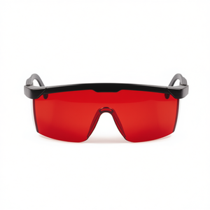 Gafas de seguridad para soldadura con lentes rojas, protección ocular para uso industrial - Product Image 2