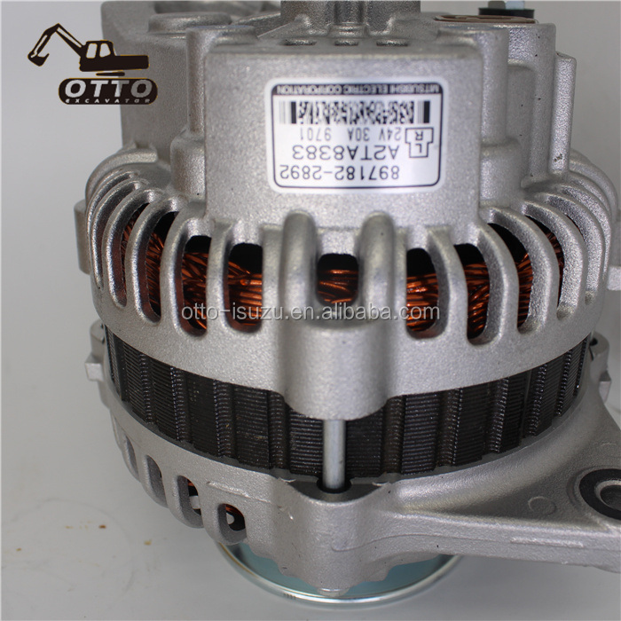 OTTO 4JG1 Generator Assembly - 24V Alternator 8971822892