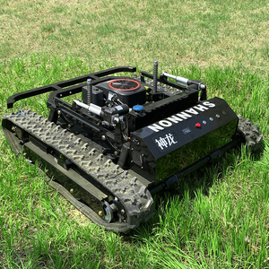 Kostenloser Versand Aktion: Benzinbetriebener ferngesteuerter Rasenmäher mit Nullwendekreis und Raupenantrieb für die Landwirtschaft - Product Image 3