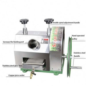 Commercial Stainless Steel Slag <b>Juice</b> Separator Hand Sugar Cane Juicer Press Machine - Product Image 3
