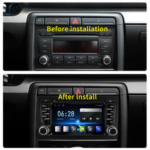 Lecteur multimédia vidéo de voiture STWEI 7 pouces Android AUTO Carplay, radio Bluetooth, GPS, navigation pour AUDI A4, RDS, musique, USB, Wifi - Product Image 3