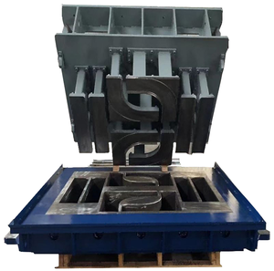 Moules pour faire des blocs isolés briques perméables pavés de plantation d'herbe blocs creux et bordures pour machine à briques en béton - Product Image 4