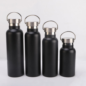 Botella de agua deportiva aislada de acero inoxidable 304 de doble pared 25oz 17oz 32oz Frasco de vacío Tornillo Adultos Drinkware 350ml 0.5L - Product Image 5