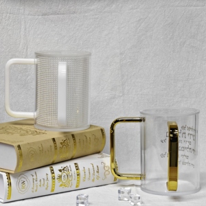 Vaso Transparente Redondo de Plástico Acrílico Kosher para Lavado de Manos, Vaso Kosher de Lucite para Lavado de Manos - Product Image 5