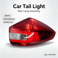 Luz Trasera Derecha Exterior J69-4433020, Halógena, con Señal de Freno y Direccional, Compatible con Chery Tiggo 3X Tiggo 2 2016-22, Pieza de Repuesto Automotriz