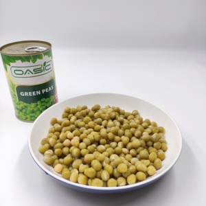 Petits pois verts en conserve, petits pois sucrés en conserve, 425g/850g pour la cuisine et les salades, prêts à l'emploi, fournisseur de légumes - Product Image 2