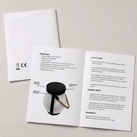 Service d'impression de brochures personnalisées Lianhe Packaging en gros, papier couché double face 100 g/m², revêtement UV, estampage à chaud
