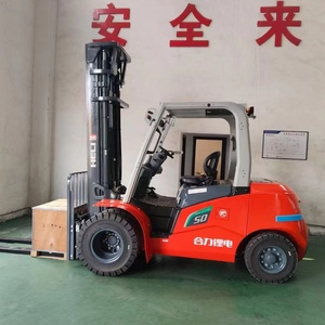 Carretilla elevadora hidráulica superior de 1000kg, máquina elevadora eléctrica de 5 T y 5 toneladas, carretilla elevadora de almacenamiento, precio de batería de plomo y ácido en Pakistán - Product Image 2