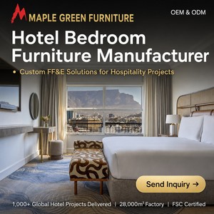 Luxury 5 Star Hotel Bedroom Furniture Set Custom Modern Design Solid Wood Eco-Friendly Dubai Middle East Wholesale Supplier