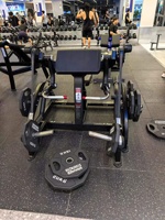 Machine à curls pour biceps à charge libre, pour curls preacher, entraînement unilatéral des bras, usage commercial en salle de sport et club de fitness