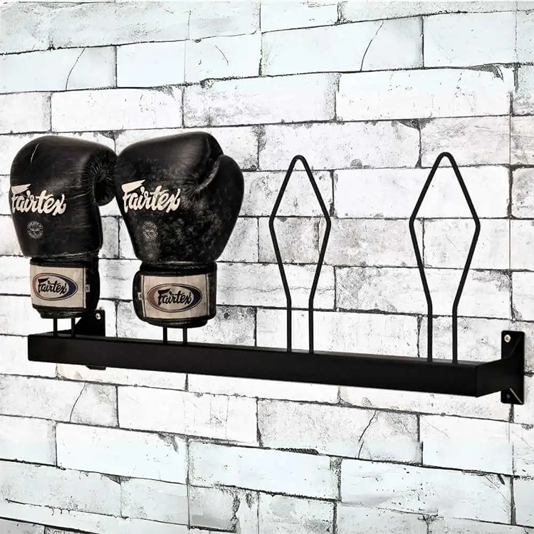 Wall Mounted Metal Black Glove Box