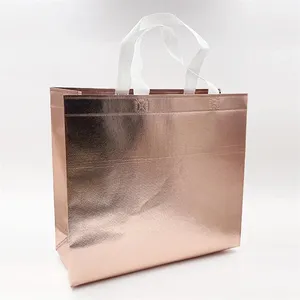 Настраиваемая Лазерная ламинированная Нетканая сумка для покупок