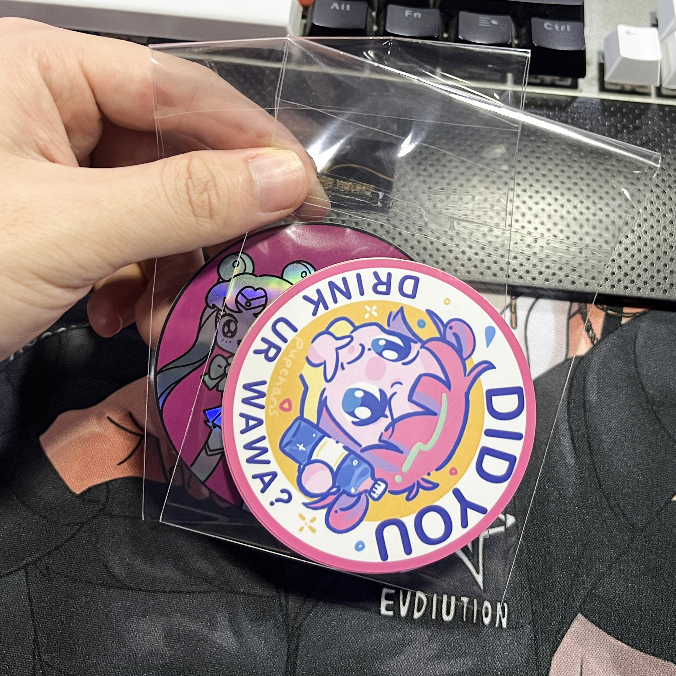 Sticker pack-customized colors example E