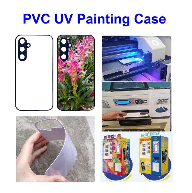 UV Print DIY Mobile Phone Cases for Samsung Galaxy S26 S25 S24 S23 S22 S21 UV Phone Case Blanks Suit Custom Vending Machine