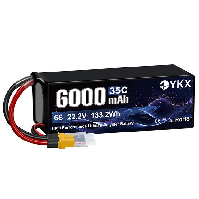 Rc Drone Battery FPV Lipo Battery 6S 22.2V 3700/4200/5200/6000/6500/7000/8000/9000mAh 35C Lipo Battery For FPV Drone UAV