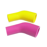 Tuyau en caoutchouc silicone pour radiateur d'eau et d'air, taille personnalisée 30/45/120/90/135 degrés, pour camion