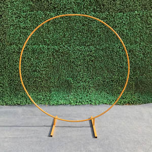 Dekorasi Pernikahan Gapura Lengkung Bulat Dekorasi Latar Belakang Logam 1.2M 1.5M 1.8M 2M 2.5M Changyimei CN;HEN 857A - Product Image 4