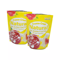 Pochette debout zip-lock imprimée personnalisée Sacs d'emballage en plastique mylar pour chips d'arachide de Judi Foods Impression gravure PE-BDd QC recyclable