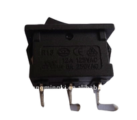 Interrupteurs à bascule miniatures de qualité, prix usine, fournisseur d'or, avec bouton poussoir rouge SPST marche/arrêt 20A, indice de protection IP11 pour voitures