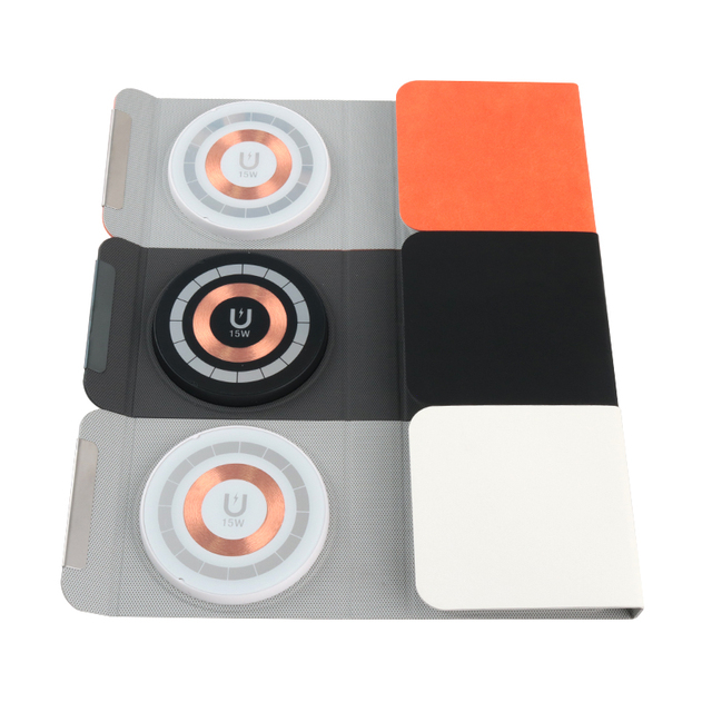 Multifunction Wireless Charger Mobile Phone & Accessories 3 in 1 Foldable 15w Fast Charging Wireless Charger