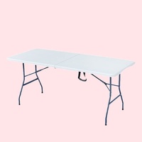 Modernes Restaurant-Set mit Stühlen, Klappbarer Outdoor-Küchentisch für Camping, Hochzeiten, Eingangsbereich, Kaffee und Essen