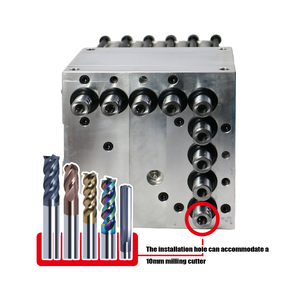 Eje de Taladro HLTNC <span class=keywords><strong>HQP</strong></span> V5+4 3200 RPM, Trifásico, 1.7 Kilovatios, Carrera de 65 mm, 220V/380V, 50/60Hz para Perforación en Línea - Product Image 4