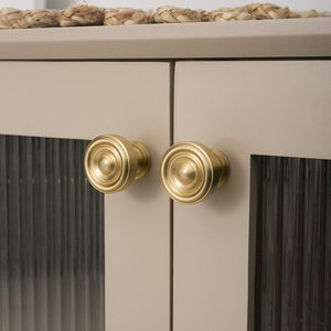 European Style/Vertical Lines Solid Brass Drawer <strong>Knobs</strong> T bar Handle <strong>Bedroom</strong> Pulls Kitchen Cabinet <strong>Door</strong> Handle Pull C-5206 - Product Image 4