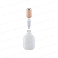 Winpack Nouveau Design Verre Cosmétique Lotion Blanc Mat 120ml Bouteille avec Pompe pot de crème en verre emballage cosmétique en verre