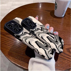 Coque de téléphone portable en cuir artificiel TPU avec impression de <span class=keywords><strong>peinture</strong></span> à l'huile Big Wave pour iPhone 8 X Xr Xs 11 12 13 14 15 16 17 Pro Max - Product Image 6