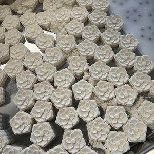 Заводская поставка, полуавтоматическая машина для приготовления торта из Зеленой Фасоли, машина для изготовления миндального печенья, индивидуальная форма, мезин бискут келапа - Product Image 6