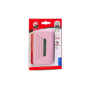 เครื่องเจาะกระดาษเออร์ปสล์ 6 มม. 80 มม. 12 แผ่น A4 สีม่วงอ่อน สีเขียว สีชมพู คละสี สำหรับใช้ในสำนักงานโรงเรียน - Product Image 2