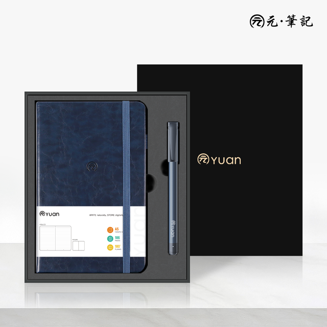 Smart A5 Plastic Leather Notebook Handwriting Recognition Cloud Sync Smartpen Set-Digital Writing Accessory Magnetic Attraction