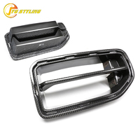 Grille avant en fibre de carbone sèche style AP pour BMW M2 G87 MP, aérations de pare-chocs avant, kits de carrosserie, accessoires extérieurs