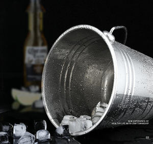 Leasylife из нержавеющей стали, заготовки для вина, пива и льда с ручкой для вечеринок, оптом со склада в Китае - Product Image 6