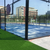 Prix d'usine, fabricant chinois de terrains de padel en acier galvanisé à chaud de qualité supérieure