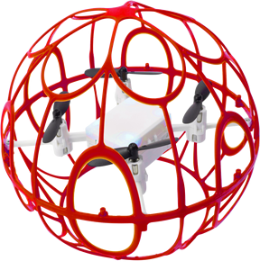 Mini Racing bóng đá Quadcopter Drone Led Lights bay bóng đồ chơi cho trẻ em giáo dục dễ dàng điều khiển từ xa hoạt động cho người mới bắt đầu - Product Image 1