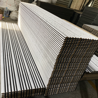 Panneau acoustique en bois naturel, lambris, isolation phonique, panneaux muraux décoratifs, utilisation à domicile ou à l'hôtel