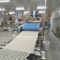 Machine automatique industrielle japonaise pour la fabrication de craquelins de riz, en acier inoxydable 304, haute capacité, ligne de traitement des céréales
