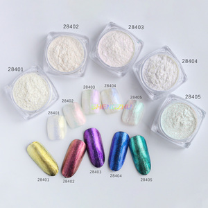 Bột Màu Ngọc Trai Ngọc Trai Màu Sắc Cầu Vồng Bột Mica Can Thiệp Màu Trắng Cho Sơn Móng Tay - Product Image 1