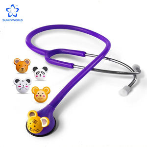 Bon prix stéthoscope de cardiologie animaux de bande dessinée stéthoscope à tête unique bébés stéthoscope pédiatrique - Product Image 2