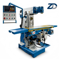 Fresadora Universal Tipo Rodilla X6436, Automática, de Alta Precisión, Combinación Horizontal y Vertical con DRO para Corte de Metal