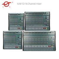 Console de mixage Dj Controlaudio Audio Professional Ct60 Digital 8 canaux avec amplificateur de voix et haut-parleurs Stage Box