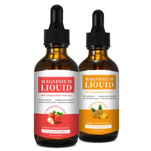 Suplemento de Magnesio Líquido OEM/Marca Privada |   1000 mg (Glicinato + Taurato) + Fibra + Vitaminas - Product Image 1