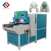 Machine de soudage et de découpe haute fréquence de type empilable pour matériaux de chaussures et semelles