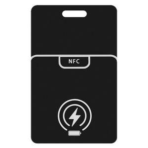 Carte intelligente NFC personnalisée en PVC noir brillant, carte numérique sans fil NFC/RFID pour entreprise, localisateur de carte - Product Image 3