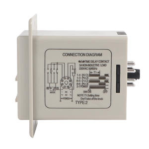 รีเลย์หน่วงเวลาอัจฉริยะอุตสาหกรรม ASY-3SM จอแสดงผลดิจิตอลหลายส่วน 2 กลุ่มเวลาหน่วง 0.1 วินาที-999 นาที - Product Image 4