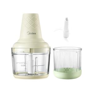 Hachoir à viande électrique Midea, tasse en verre de 1L, double lame, engrenage réglable, pour usage domestique - Product Image 2